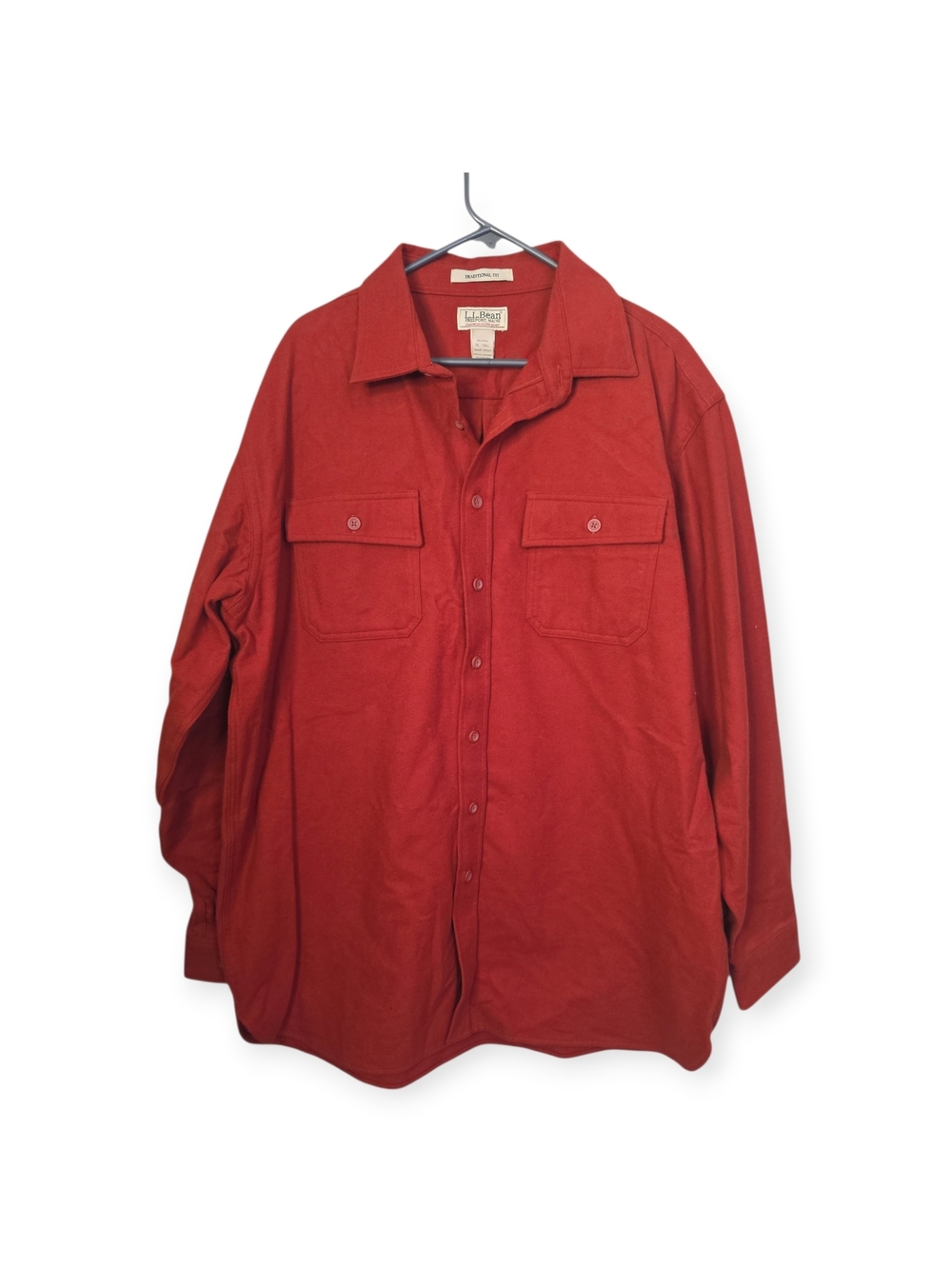 Men's NWOT L.L. Bean Chamois‎ Cloth Shirt, size XL Tall